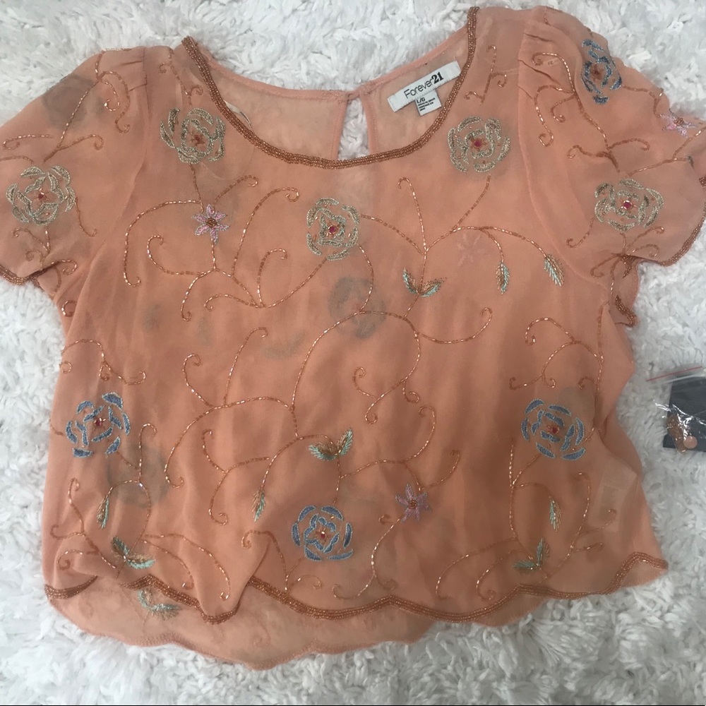 forever 21 sequin top